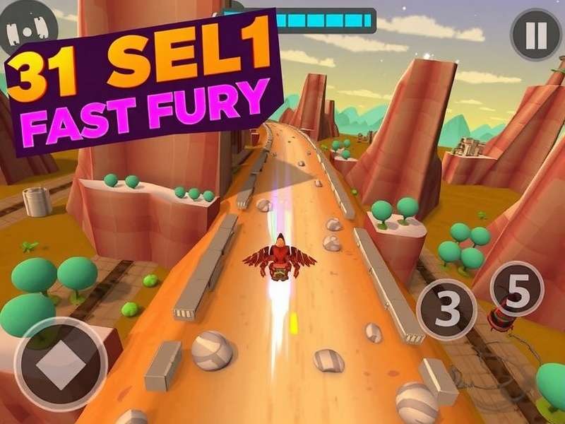 Papri Fast Fury Gameplay Screenshot